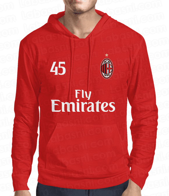 Sweat AC Milan – Adidas – Saison 2013-2014 – Homme – Taille M – Noir