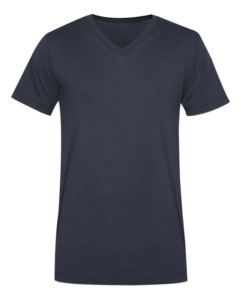 Créez en ligne votre t-shirt col v pour homme personnalisé avec votre photo, texte ou motif, impression numérique, transfert et sérigraphie sur tee shirt