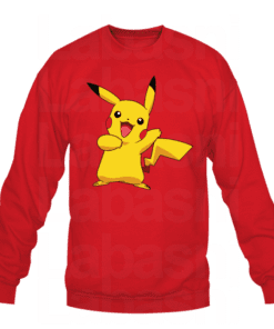 Sweat-shirt Pikachu From Pokemon