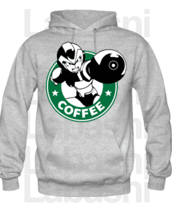 Sweat-shirt MegaMan X Starbucks Inspired Art