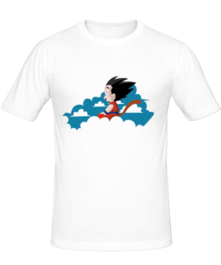 T-shirt Adventures of Goku, tee shirt anime, manga, t-shirt personnalisé tunisie, impression sur t-shirt, broderie, sérigraphie, impression numérique sur textile, impression tee shirt, promotion t-shirt