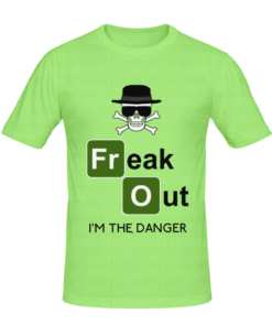 T-shirt Freaking Danger, t-shirt série télé personnalisé tunisie, impression sur t-shirt, broderie, sérigraphie, impression numérique sur t-shirt