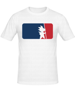 T-shirt Goku NBA, tee shirt anime, manga, t-shirt manga personnalisé tunisie, impression sur t-shirt, broderie, sérigraphie, impression numérique sur textile, impression t-shirt