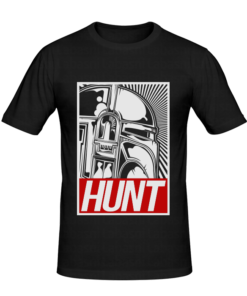 T-shirt HUNT , T-shirt Film, t-shirt série télé personnalisé tunisie, impression sur t-shirt, broderie, sérigraphie, impression numérique sur t-shirt