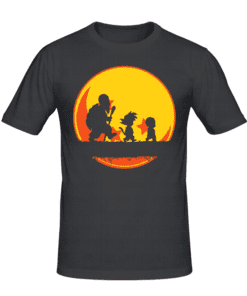 T-shirt Hakuna Matata, tee shirt anime, manga, t-shirt manga personnalisé tunisie, impression sur t-shirt, broderie, sérigraphie, impression numérique sur textile, impression t-shirt