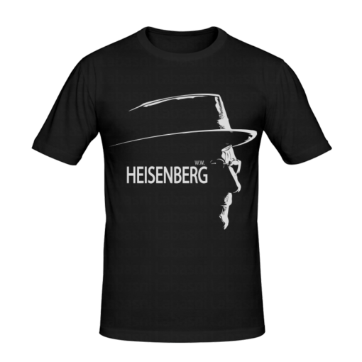 T-shirt Heisenberg, t-shirt série télé personnalisé tunisie, impression sur t-shirt, broderie, sérigraphie, impression numérique sur t-shirt