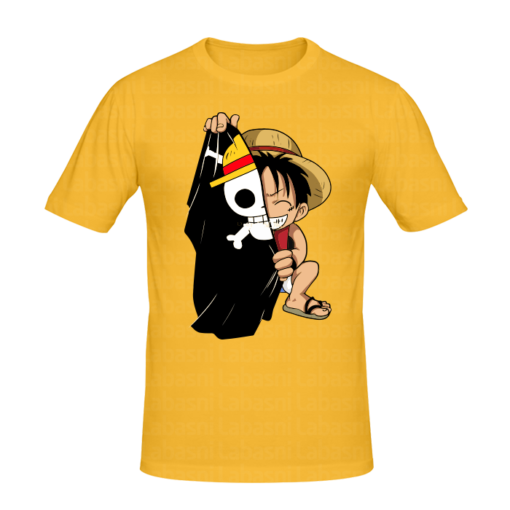 T-shirt Monkey D tee shirt anime, manga, t-shirt manga personnalisé tunisie, impression sur t-shirt, broderie, sérigraphie, impression numérique sur textile, impression t-shirt, promotion t-shirt