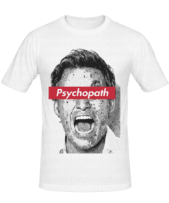 T-shirt psychopath dexter, Film, t-shirt série télé personnalisé tunisie, impression sur t-shirt, broderie, sérigraphie, impression numérique