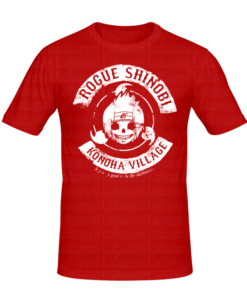 T-shirt rogue shinobi tee shirt anime, manga, t-shirt manga personnalisé tunisie, impression sur t-shirt, broderie, sérigraphie, impression numérique sur textile, impression t-shirt, promotion t-shirt