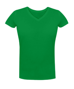 Créez en ligne votre t-shirt près du corps col v pour femme personnalisé avec votre photo, texte ou motif, impression numérique, transfert et sérigraphie