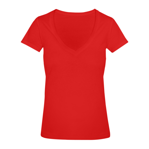 Créez en ligne votre T-shirt col v bateau pour femme personnalisé avec votre photo, texte ou motif, impression numérique, transfert et sérigraphie