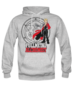 Sweat-shirt Fullmetal Alchemist 2, sweat-shirts anime manga en tunisie, sweats à capuche personnalisés anime manga, sweats personnalisés en tunisie !