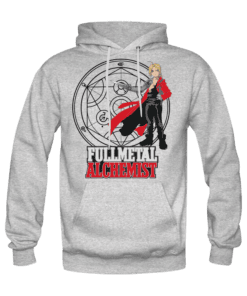 Sweat-shirt Fullmetal Alchemist 2, sweat-shirts anime manga en tunisie, sweats à capuche personnalisés anime manga, sweats personnalisés en tunisie !