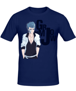 T-shirt Grimmjow Jaggerjack, T-shirt manga et anime en tunisie, tee shirts personnalisés manga et anime, t-shirts personnalisés en tunisie