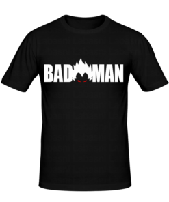 T-shirt Badman, T-shirt manga et anime en tunisie, tee shirts personnalisés manga et anime, t-shirts personnalisés en tunisie