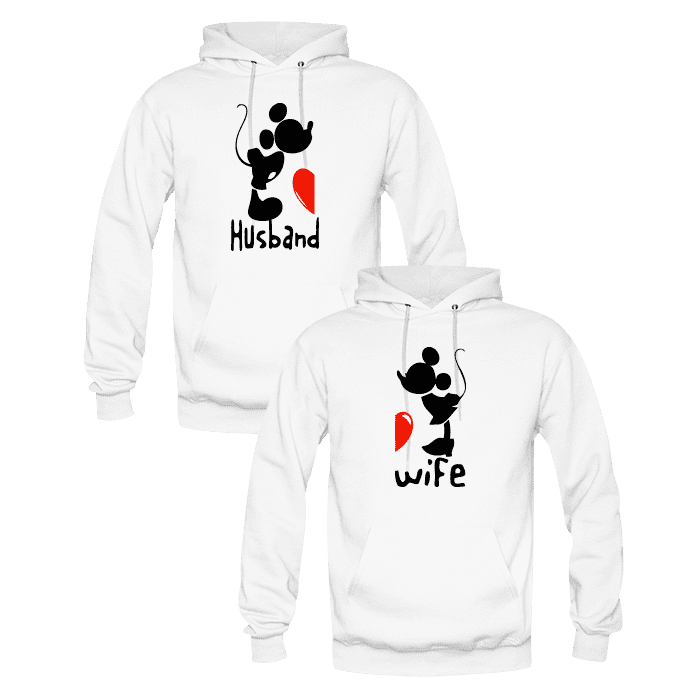 Sweats à capuche couples husband and wife Labasni