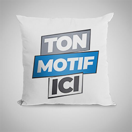 Coussin personnalisé avec photo ou prénom – Fait en Tunisie