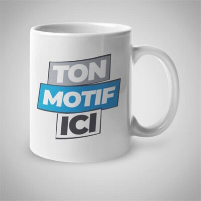 Mug personnalisé avec message ou photo en Tunisie