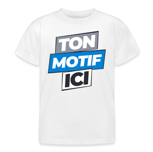 T-shirt classique enfant et ado